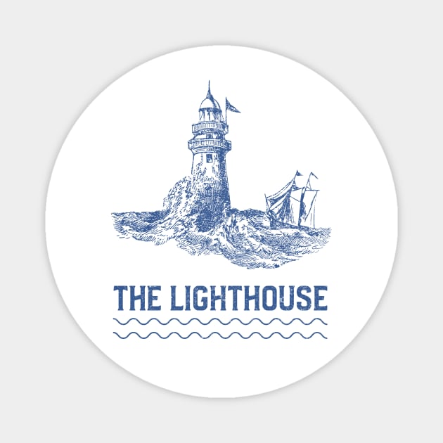 The Lighthouse - Nautical Magnet by Tip Top Tee's